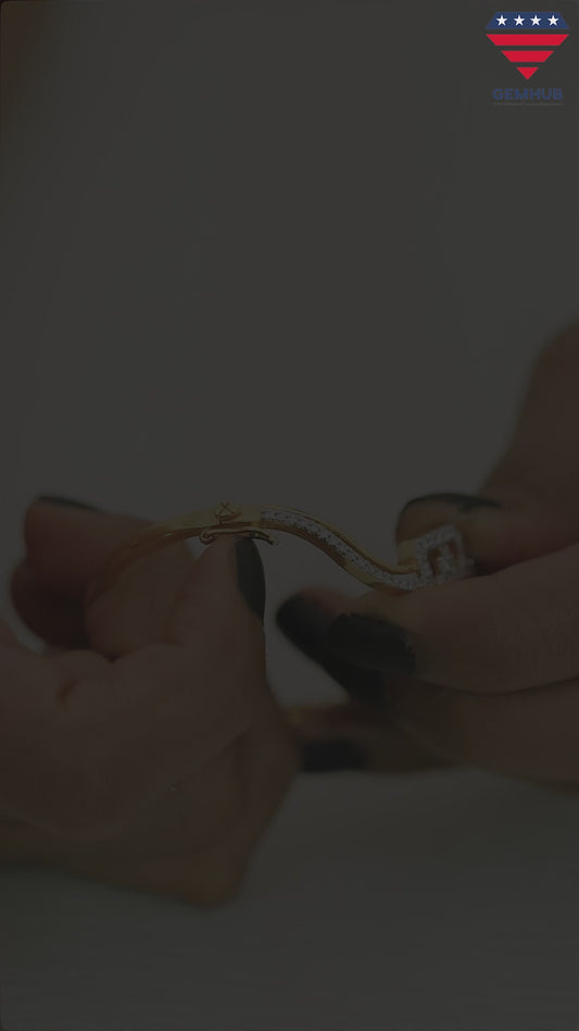 18K Yellow Gold 1.82 Ct Natural Diamond Bracelet G-H-I VS Gift for Christmas