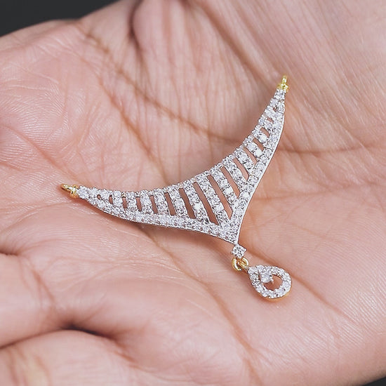 0.99 Ct IGI Certified Natural Diamond Elegant Pendant in 18K Gold Jewelry