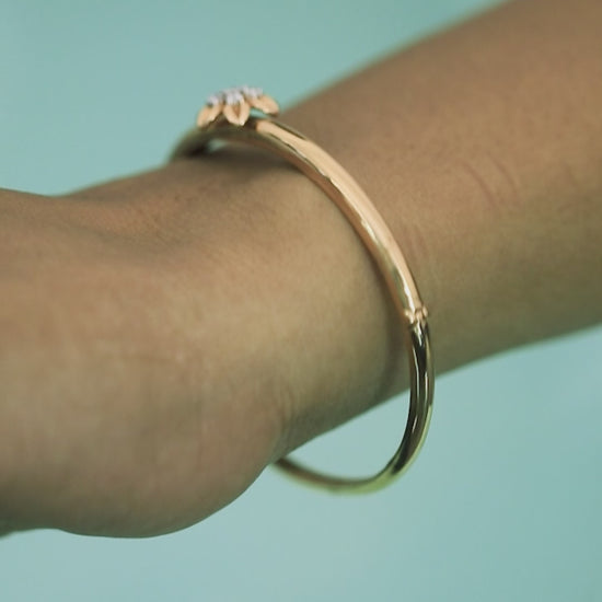 0.22ct Natural Diamond Bracelet | 18K Solid Gold | IGI Certified