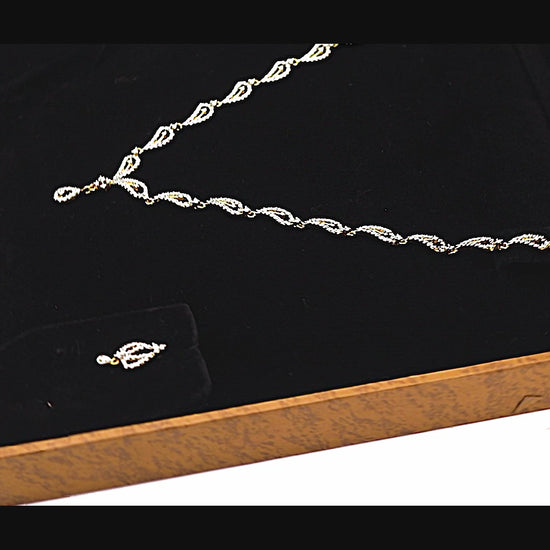 IGI Certified 18K Gold Diamond Set 2.20 Ct G-H-I VS Premium Women Jewelry Set