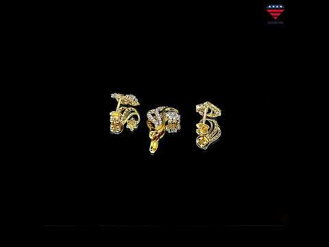 IGI Certified Diamond Pendant Set 0.66 Ct 18K Gold G-H VS Gift for Women
