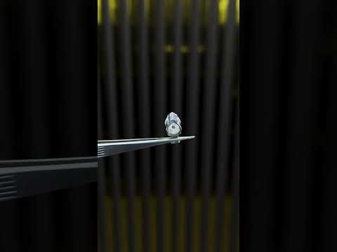 3.65 ct DEW White Moissanite Pendant Certified Gift for Her Christmas 18K Gold Plated V 18K Gold Plated