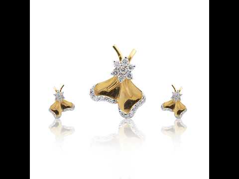 Diamond Pendant Necklace 1.18 ct IGI Certified 18K Gold Jewelry for Women
