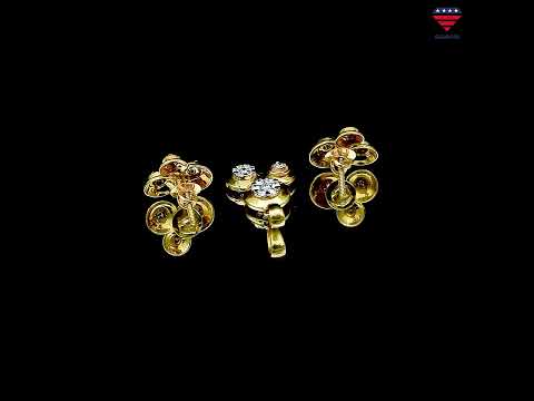 IGI Certified 0.89 ct Natural Diamond Pendant Set 18K Gold Necklace Elegant