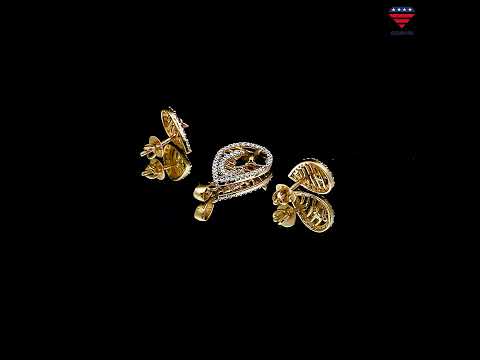 IGI Certified Diamond Pendant 2.00 ct 18K Gold Necklace Engagement Gift