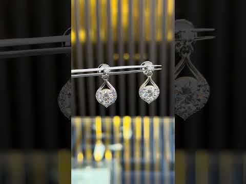 6 Ct Lab Created Round Diamond Studs | VS1 | 18k Gold Vermeil | Anniversary Gift Her