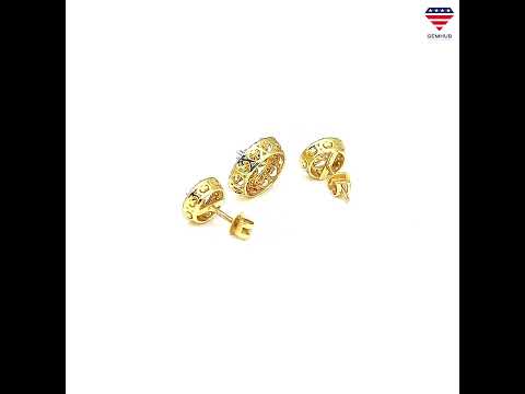 IGI Certified 18K Gold Diamond Pendant Set 1.62 Ct G-H VS Stylish Jewelry