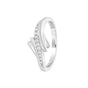 Alluring Diamond Platinum Finger Ring