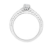 Minimalist Platinum Ring - Image 3 - GEMHUB & CO.