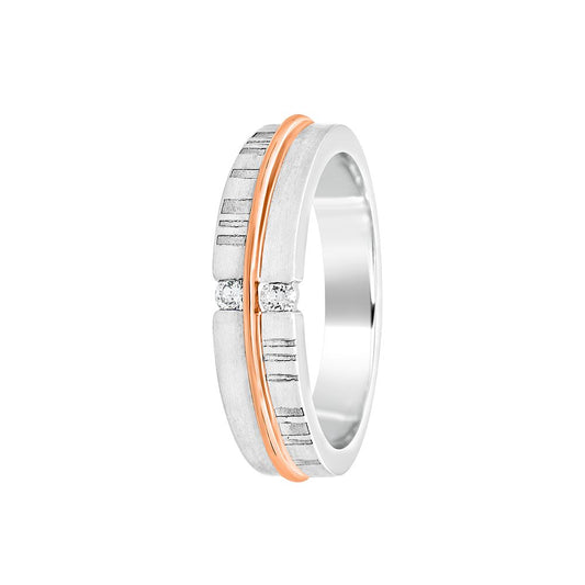 Glorious Platinum Diamond Finger Ring - 950Pt Platinum - GEMHUB & CO.