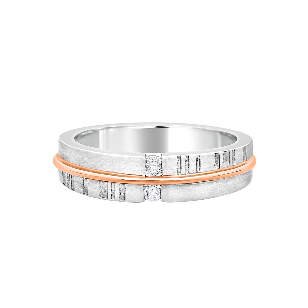 Glorious Platinum Diamond Finger Ring - Image 2 - GEMHUB & CO.