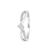 Stylish Platinum Ring - 950Pt Platinum - GEMHUB & CO.