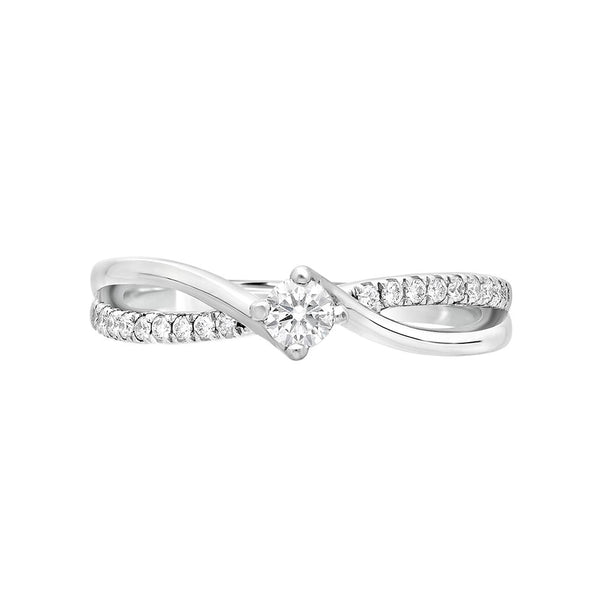 Stylish Platinum Ring - Image 2 - GEMHUB & CO.