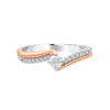 Ethereal Dual Toned Solitaire Ring - 950Pt Platinum - GEMHUB & CO.