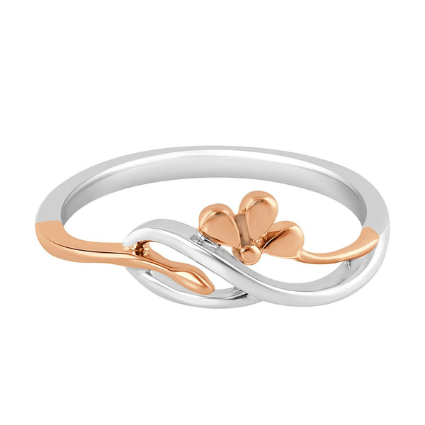Furl Design Platinum Ring - Image 2 - GEMHUB & CO.