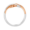 Furl Design Platinum Ring - Image 3 - GEMHUB & CO.