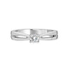 Timeless Tranquility Solitaire Diamond Ring - Image 2 - GEMHUB & CO.