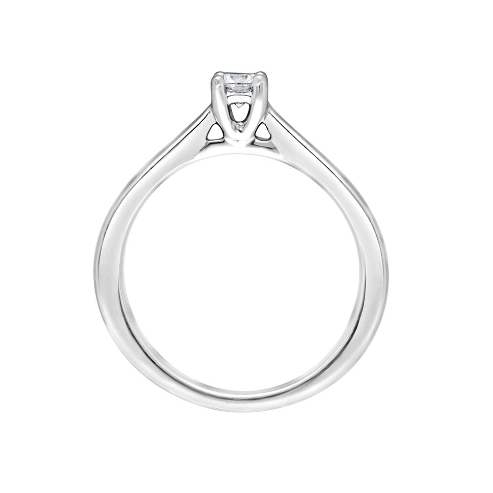 Timeless Tranquility Solitaire Diamond Ring - Image 3 - GEMHUB & CO.