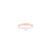Dual Toned Platinum Solitaire Ring - 950Pt Platinum - GEMHUB & CO.