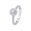 Alluring Diamond Finger Ring - 950Pt Platinum - GEMHUB & CO.