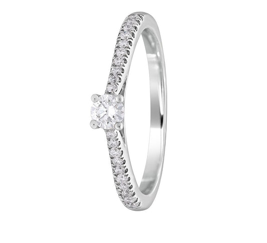 Dazzling Platinum Ring - 950Pt Platinum - GEMHUB & CO.