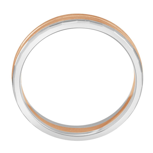 Textured Diamond and Platinum Ring - Image 2 - GEMHUB & CO.