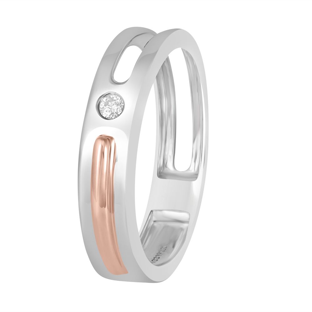 Artistic Rose and 950Pt Platinum Ring - 950Pt Platinum - GEMHUB & CO.