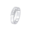 Elegant 950Pt Platinum Men's Band - 950Pt Platinum - GEMHUB & CO.