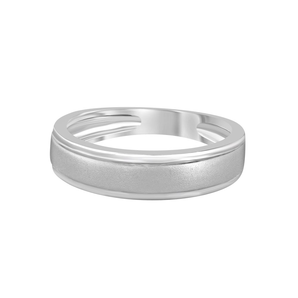 Quintessential Platinum Men's Band - Image 2 - GEMHUB & CO.