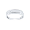 Handcrafted Platinum Diamond Ring For Men - Image 2 - GEMHUB & CO.