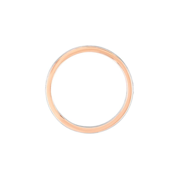 Meticulous Dual Metal Ring For Men - Image 3 - GEMHUB & CO.