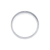 Simple Platinum and Diamond Band For Men - Image 3 - GEMHUB & CO.