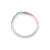 Swirl Design Diamond and Platinum Finger Ring - Image 3 - GEMHUB & CO.