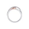 Stunning Diamond Platinum Finger Ring - Image 3 - GEMHUB & CO.