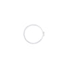 Minimalist Diamond and Platinum Couple Bands - Image 2 - GEMHUB & CO.