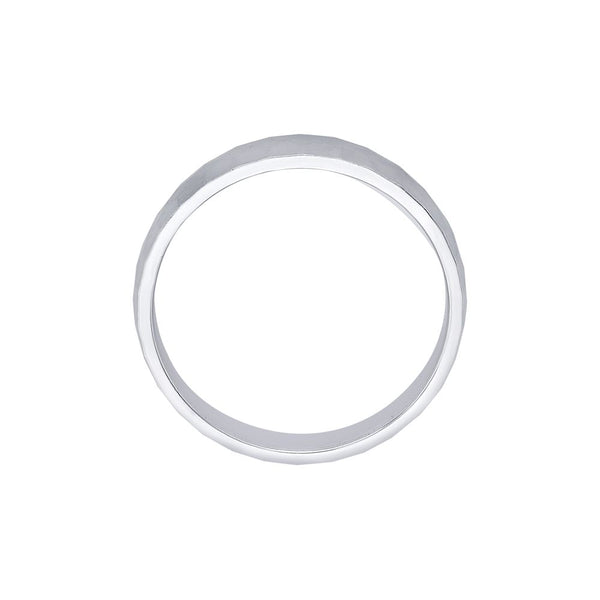 Lustrous Platinum Men's Band - Image 3 - GEMHUB & CO.