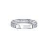Simple Platinum Ring for Women - Image 2 - GEMHUB & CO.