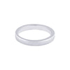 Subtle Platinum Men's Finger Band - Image 2 - GEMHUB & CO.