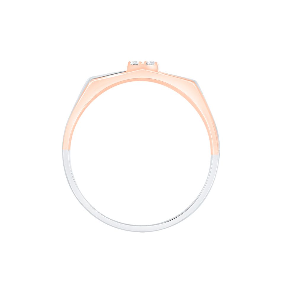 Stunning Geometric Diamond Men's Finger Band - Image 3 - GEMHUB & CO.