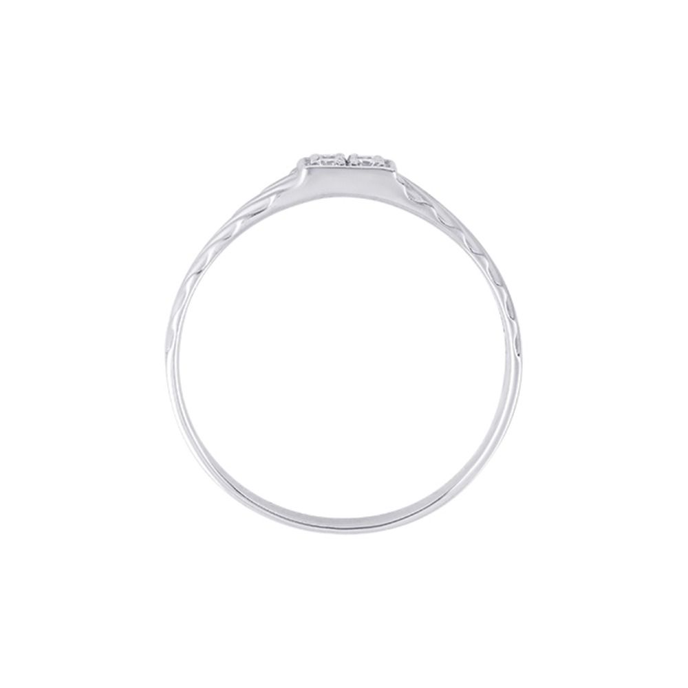 Classic Men's Diamond Platinum Finger Ring - Image 3 - GEMHUB & CO.