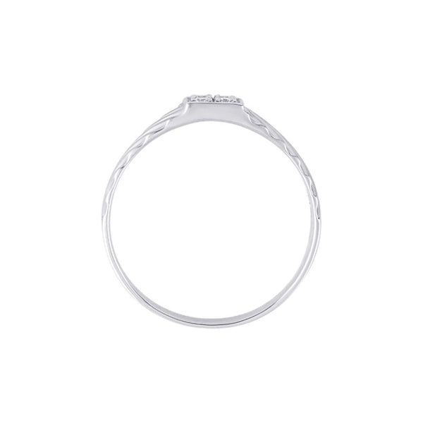 Classic Men's Diamond Platinum Finger Ring - Image 3 - GEMHUB & CO.