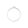 Glittering Diamond Rose Gold and Platinum Men's Finger Ring - Image 2 - GEMHUB & CO.