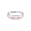 Elegant 2-toned Diamond Finger Ring For Men - Image 2 - GEMHUB & CO.