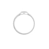 Charming Geometric Diamond and Platinum Men's Finger Band - Image 3 - GEMHUB & CO.