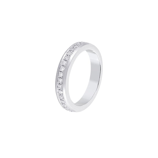Eternity Design Diamond Finger Band - 950Pt Platinum - GEMHUB & CO.