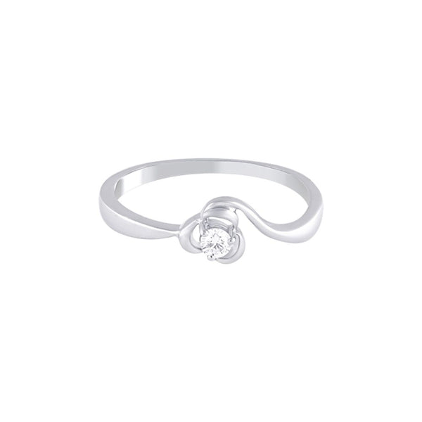 Gracious Platinum and Diamond Finger Ring - Image 2 - GEMHUB & CO.