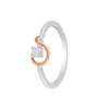 Brilliant Diamond and Platinum Finger Ring - 950Pt Platinum - GEMHUB & CO.