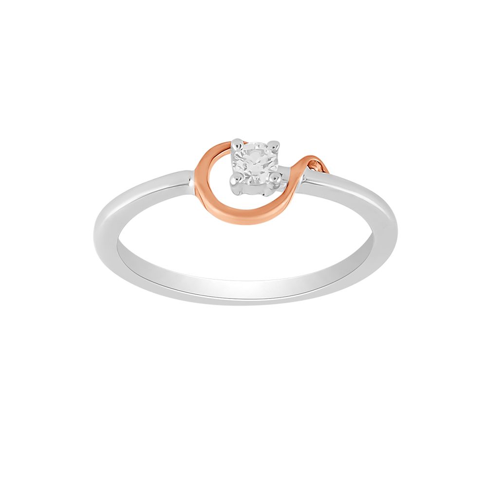 Brilliant Diamond and Platinum Finger Ring - Image 2 - GEMHUB & CO.
