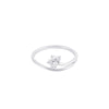 Contemporary Floral Diamond Finger Ring - Image 2 - GEMHUB & CO.