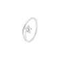 Contemporary Floral Diamond Finger Ring